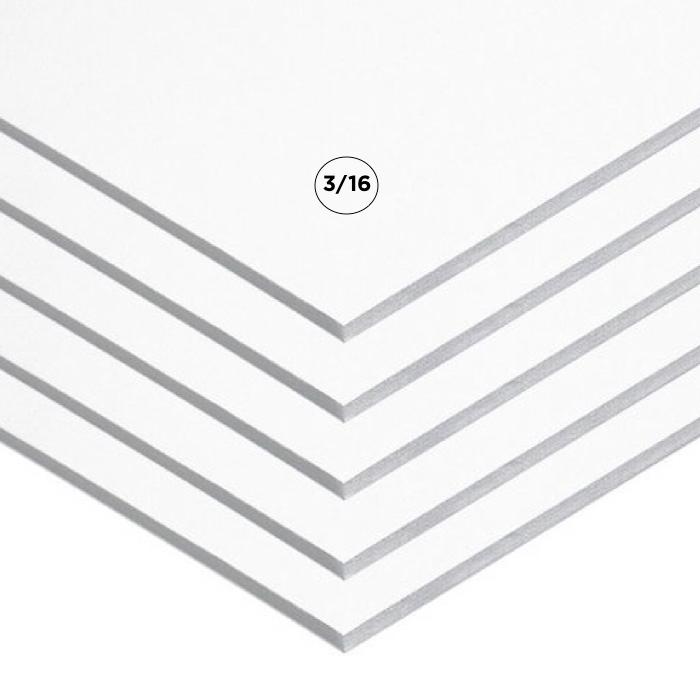 White Foamcore Board Cut To Smaller Sizes