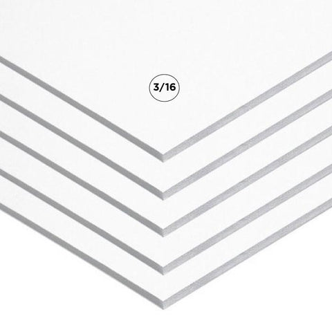 White Foamcore Board Cut To Smaller Sizes
