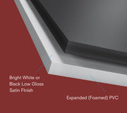6mm Black Sintra PVC Foam Board – Multi-Pack