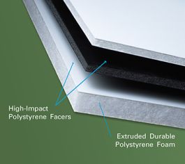 48 x 96 x 3/16" White Gatorplast — Case of 15 Sheets