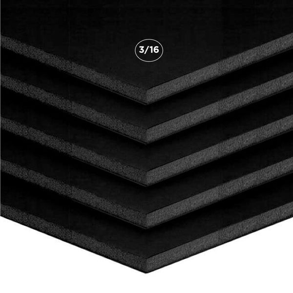 3/16" Black Foam Board Multi Packs