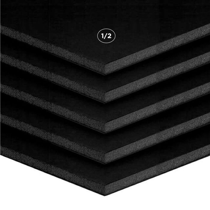 Black Foam Board – 1/2 inch – Multi-Pack — image 1