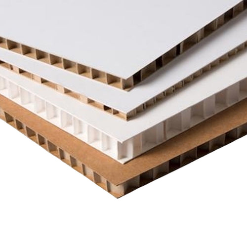 Falconboard Custom Cut Sizes White Surface and White or Kraft Core