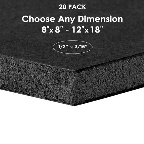 Black Gatorfoam Gatorboard – 20-Pack