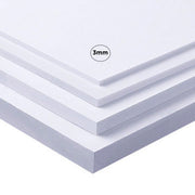White Komatex PVC Foam Board – 3mm – Multi-Pack — image 1