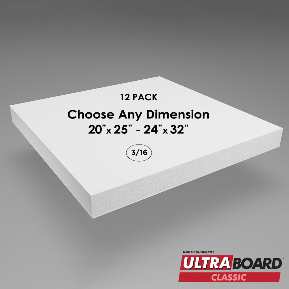 White UltraBoard – 3/16 inch – 12-Pack — image 1