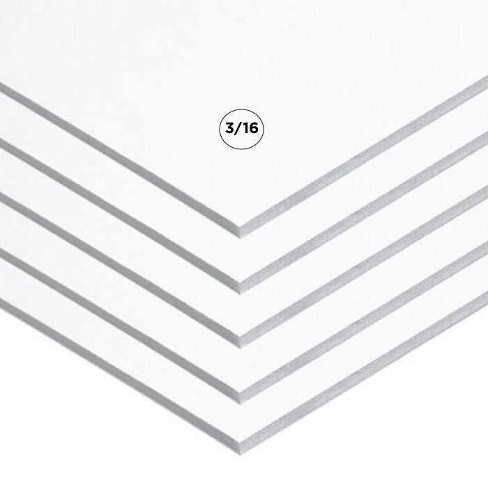 White Foam Board – 3/16 inch – Multi-Pack — image 1