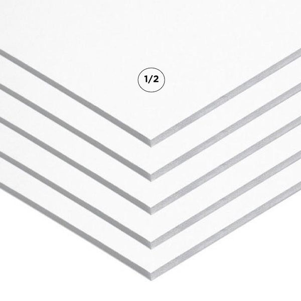 White Foamcore Board Cut To Smaller Sizes