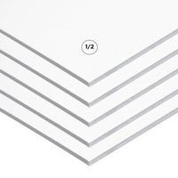 1/2" White Foam Board Multi Packs